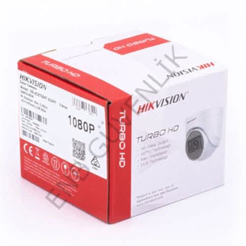Hikvision DS-2CE76D0T-EXIPF TVI  2mp 2.8mm Sabit Lensli Ir Dome Kamera