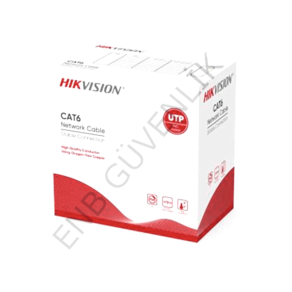 Hikvision DS-1LN6U-G CAT6 UTP 305 m Network Kablosu