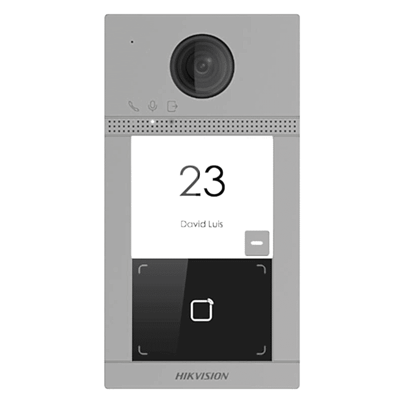 HIKVISION DS-KV8113-WME1(B )  DIŞ ÜNİTE VİLLA TİPİ FİZİKİ BUTON