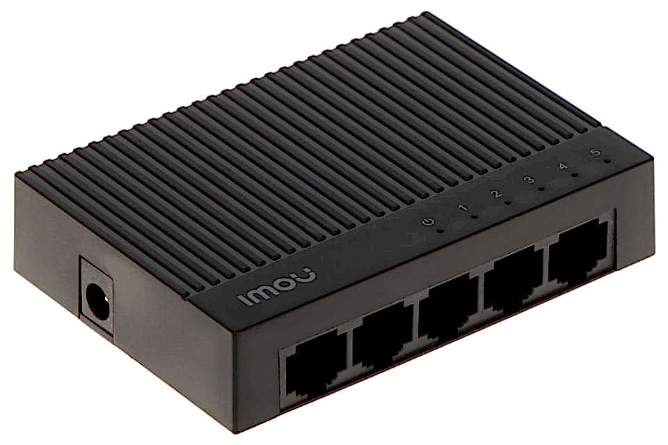 Imou SF105C 5-Port 100MBPS Plastik Kasa Switch
