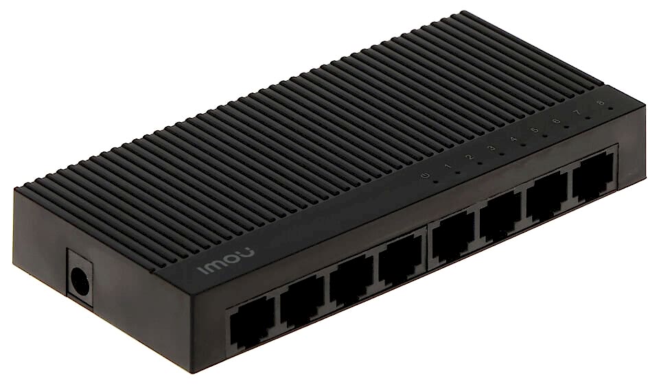 Imou SF108C 8-Port 100MBPS Plastik Kasa Switch