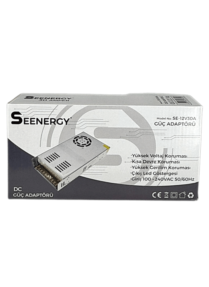 SEENERGY 12V 30A ADATÖR