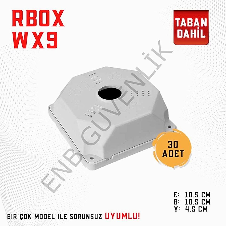 RBOX WX9 - Kamera Montaj Buatı (30 Adet)