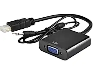 CABBLE HDMI TO VGA SESLİ ÇEVİRİCİ