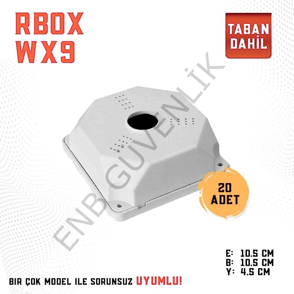 RBOX WX9 - Kamera Montaj Buatı (20 Adet)