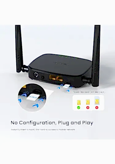 Tenda 4G03 Pro 300 Mbps 4G LTE Router