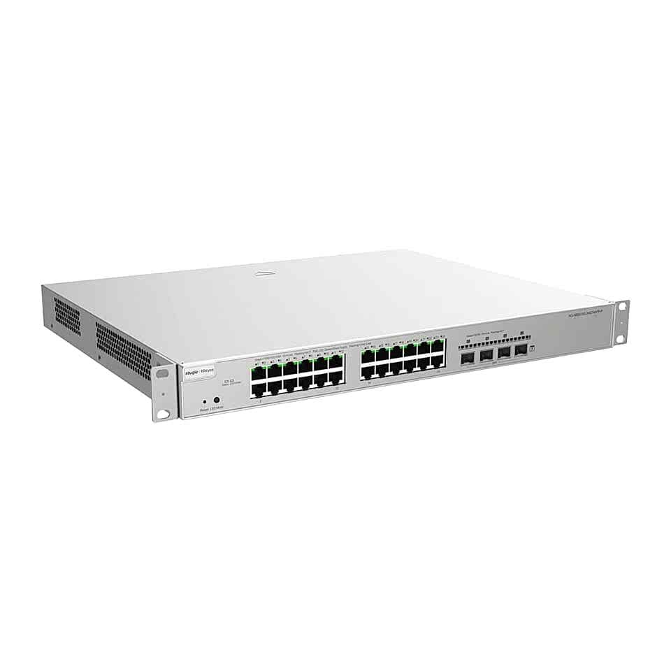 Ruijie Reyee RG-NBS5200-24GT4XS 24 Port 4x10G SFP Gigabit L2 Yönetilebilir Poe Switch