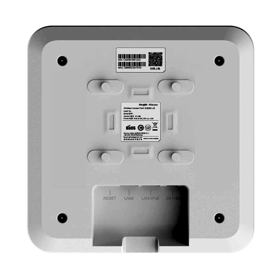 Ruijie Reyee RG-RAP2260(E) Wi-Fi 6 AX3200 İç Ortam Access Point