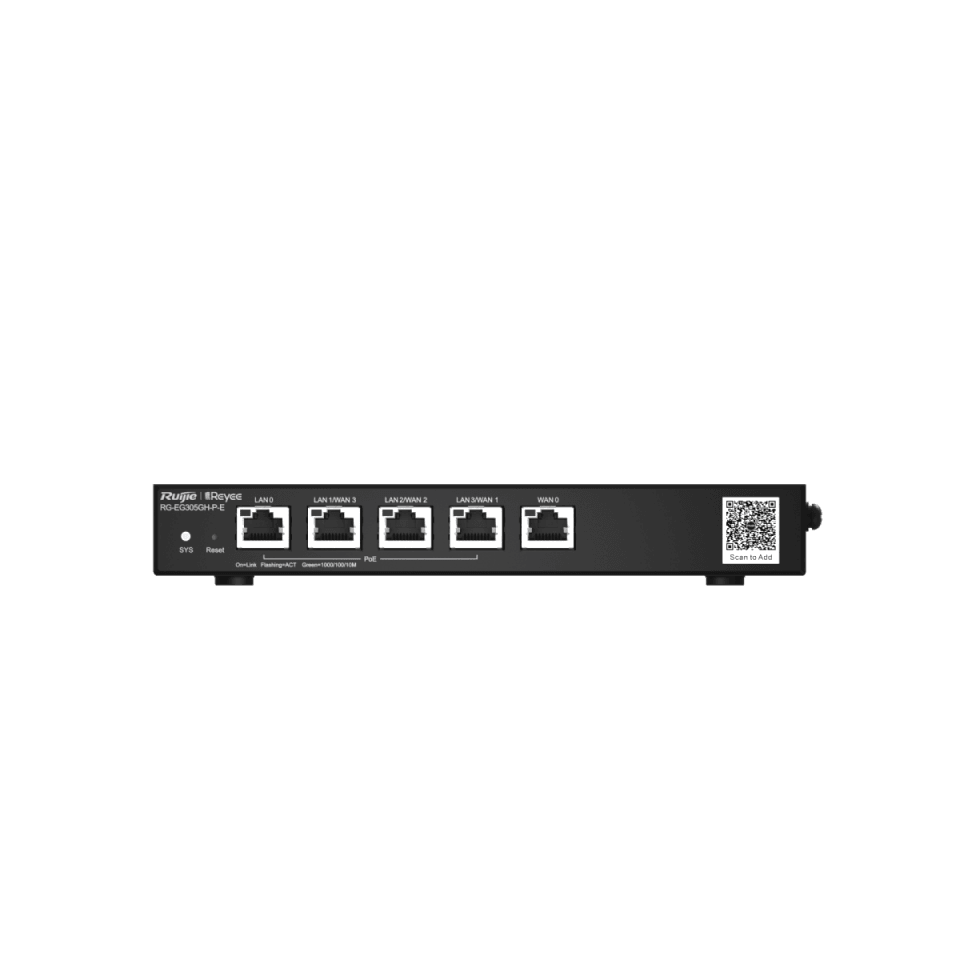 Reyee RG-EG305GH-P-E 5 Port Cloud PoE Yönlendirici