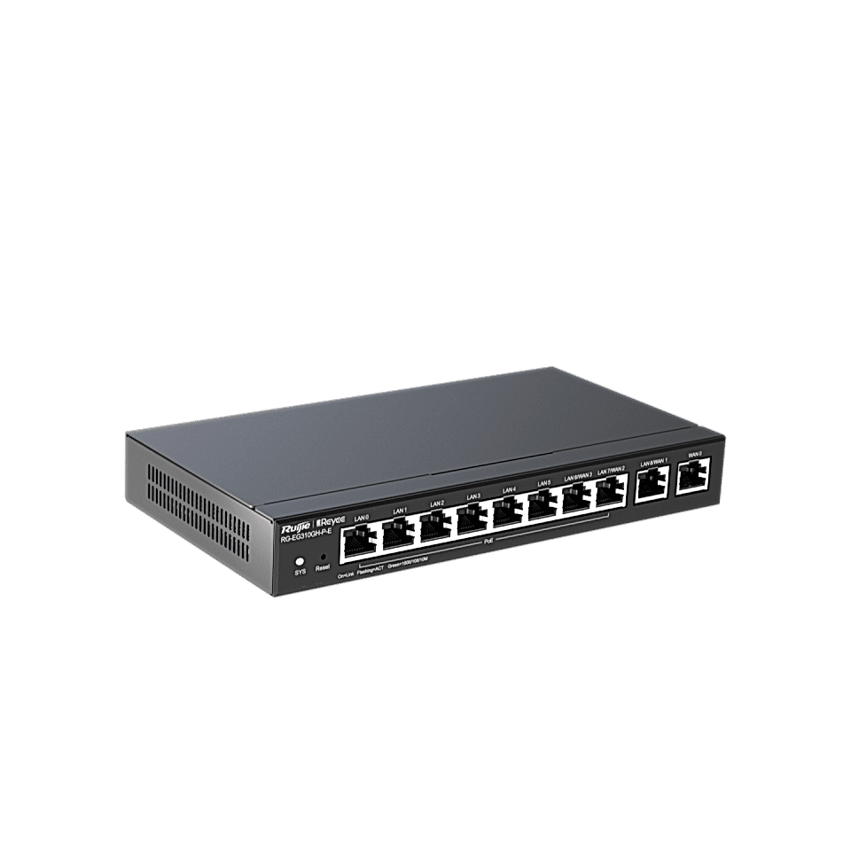 Reyee RG-EG310GH-P-E 10 Port Cloud PoE Yönlendirici