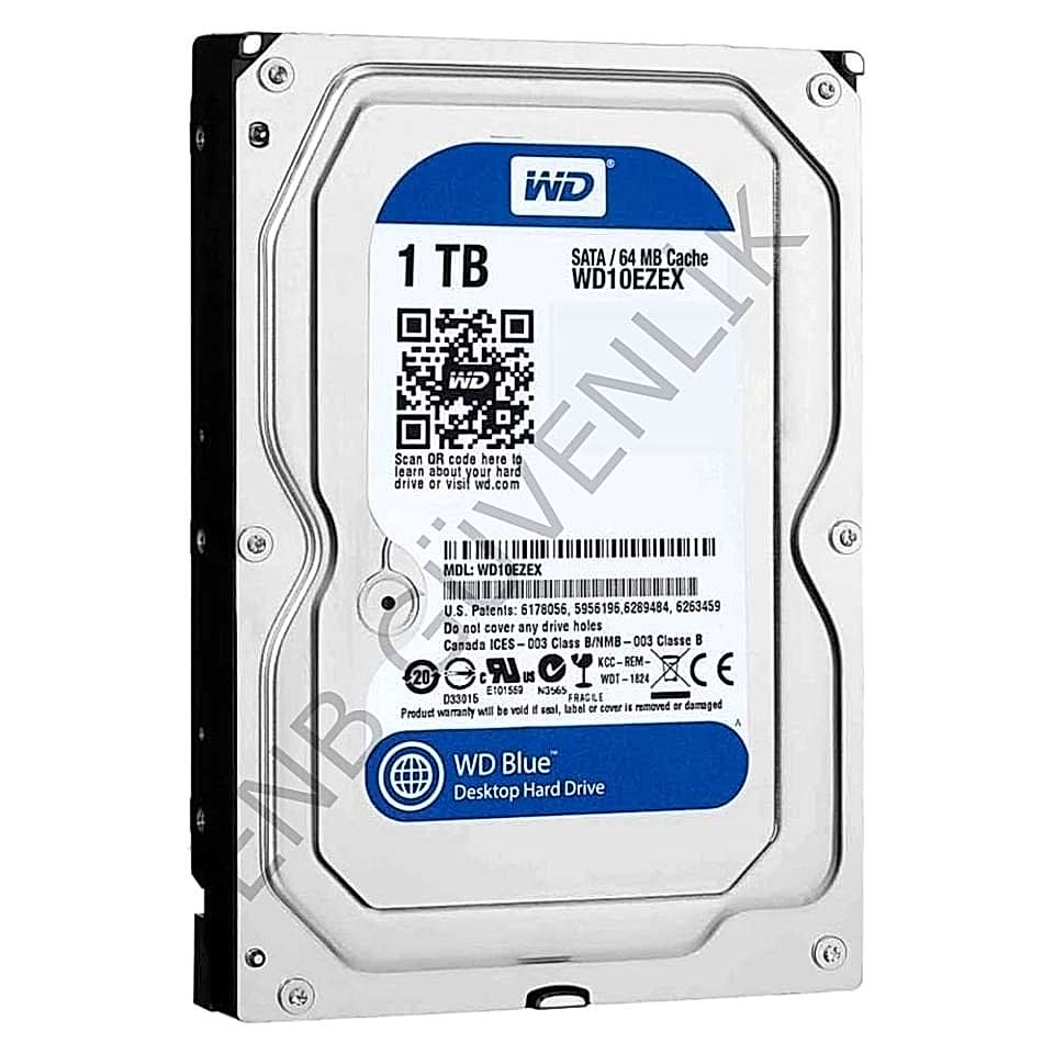 Western Digital Caviar Blue WD10EZEX SATA 3.0 7200 RPM 3.5'' 1 TB Harddisk
