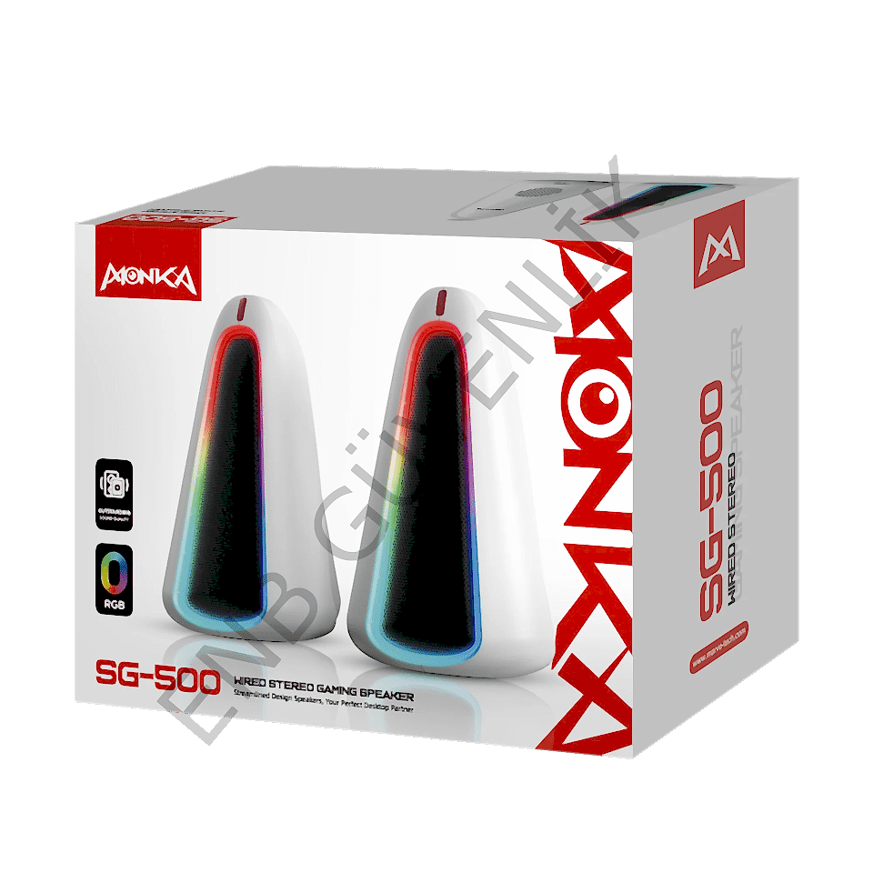 Monka Zilla SG-500 Stereo Oyun Hoparlör Sistemi