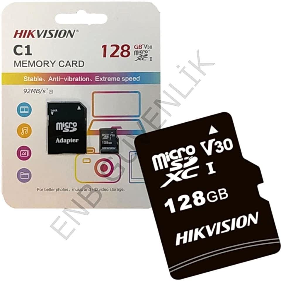 Hikvision 128GB/Adaptör SD Kart - İndirimli Fiyatlarla