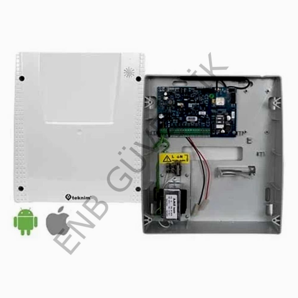 TEKNİM TSP-5324 4+4 Zonlu GSM/GPRS'li Alarm Paneli
