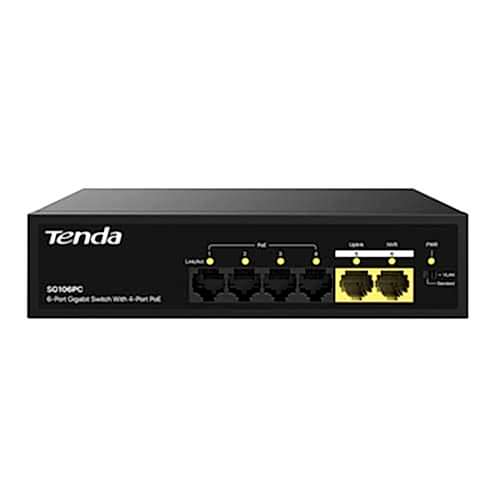 Tenda SG106PC 6 Port 10/100/1000 Mbps Gigabit Switch
