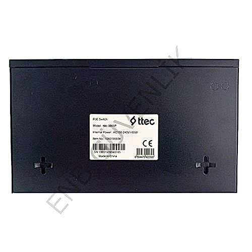 Ttec 0665P / AC100-240V / 65W / 4 LÜ POE SWİTCH