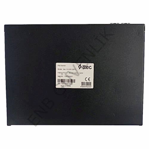 Ttec 10120P-2SFP / AC100-240V / 120W / SFP 8 Lİ POE SWİTCH