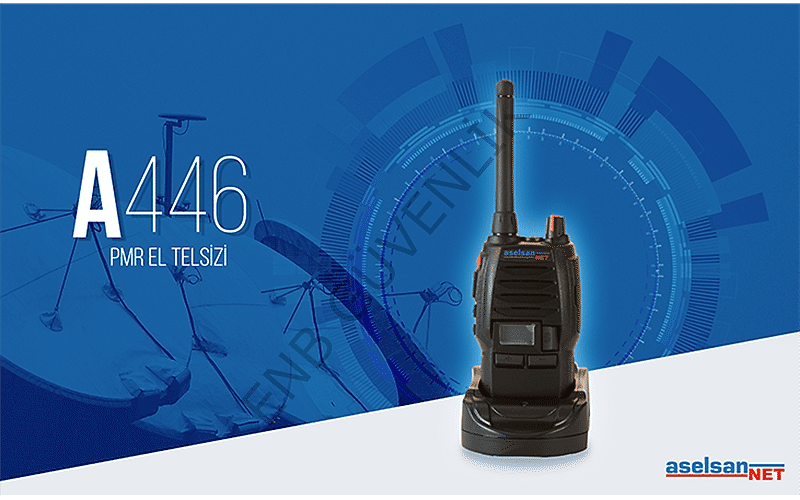Aselsan A446 PMR Tekli El Telsizi