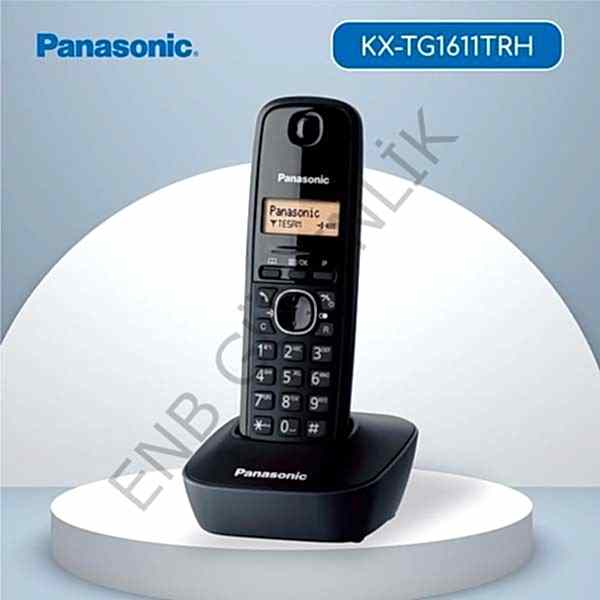 Panasonic Kx Tg1611 Dect Telefon Siyah_Gri