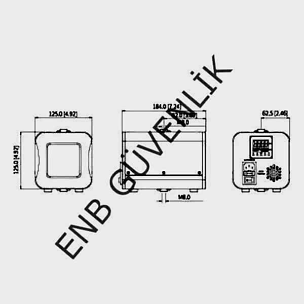 Dahua DH-TPC-HBB-CHW Termografik Kamera Kalibratörü Çalışma Sıcaklığı Kalibrasyon Fırını Yüksek Hassasiyet (Blackbody)