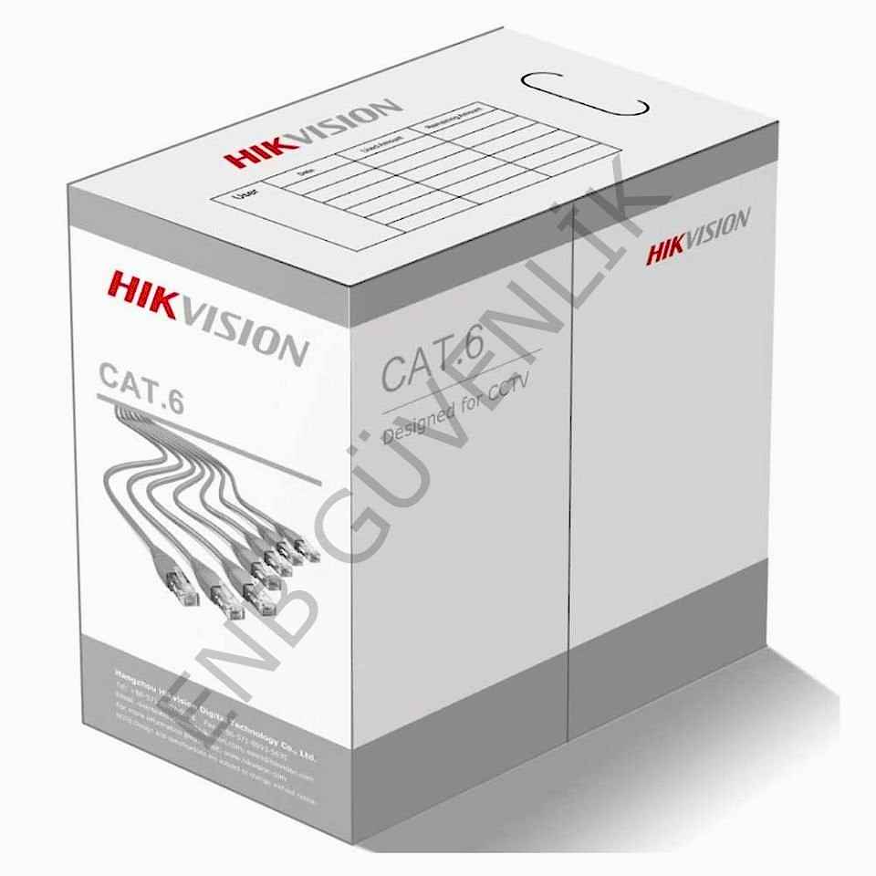 HIKVISION  DS-1LN6UZC0 UTP 24AWG CAT6 KABLO